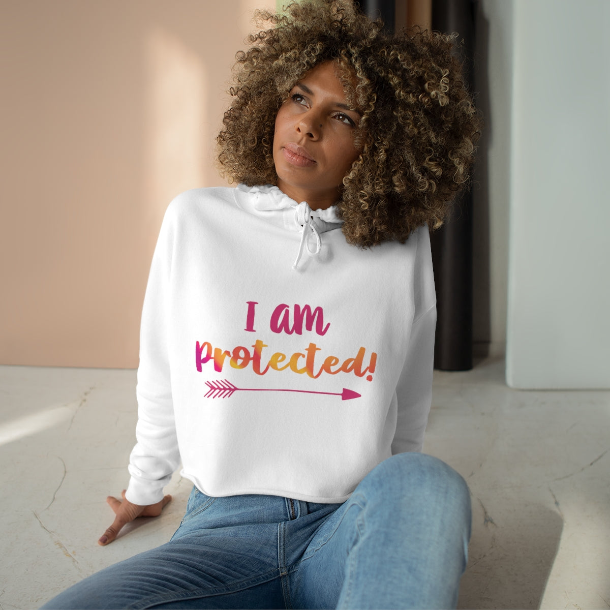Protected Crop Hoodie