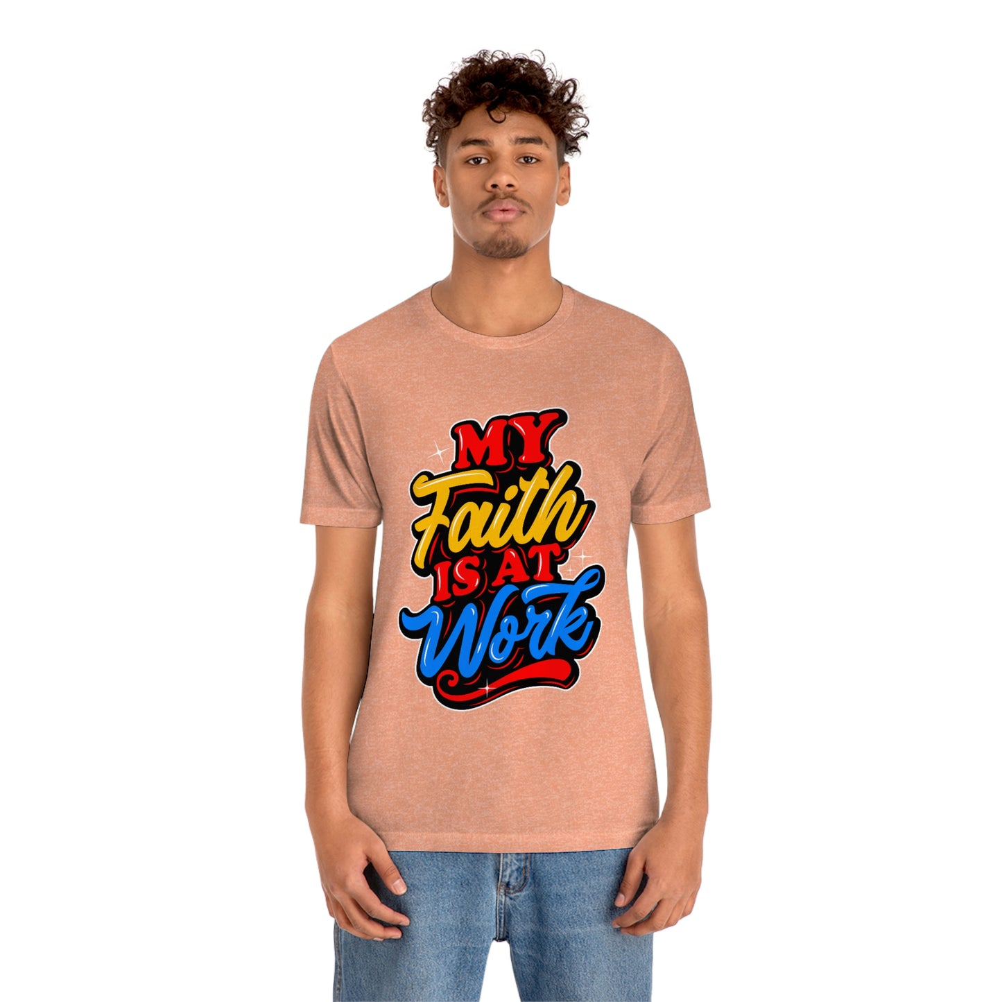 Faith at Work Adult Unisex Jersey Short Sleeve Tee