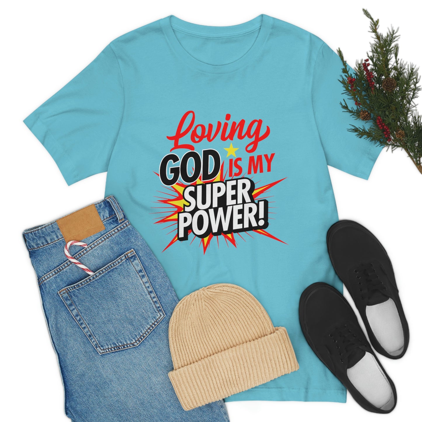 Loving God Adult Unisex Jersey Short Sleeve Tee