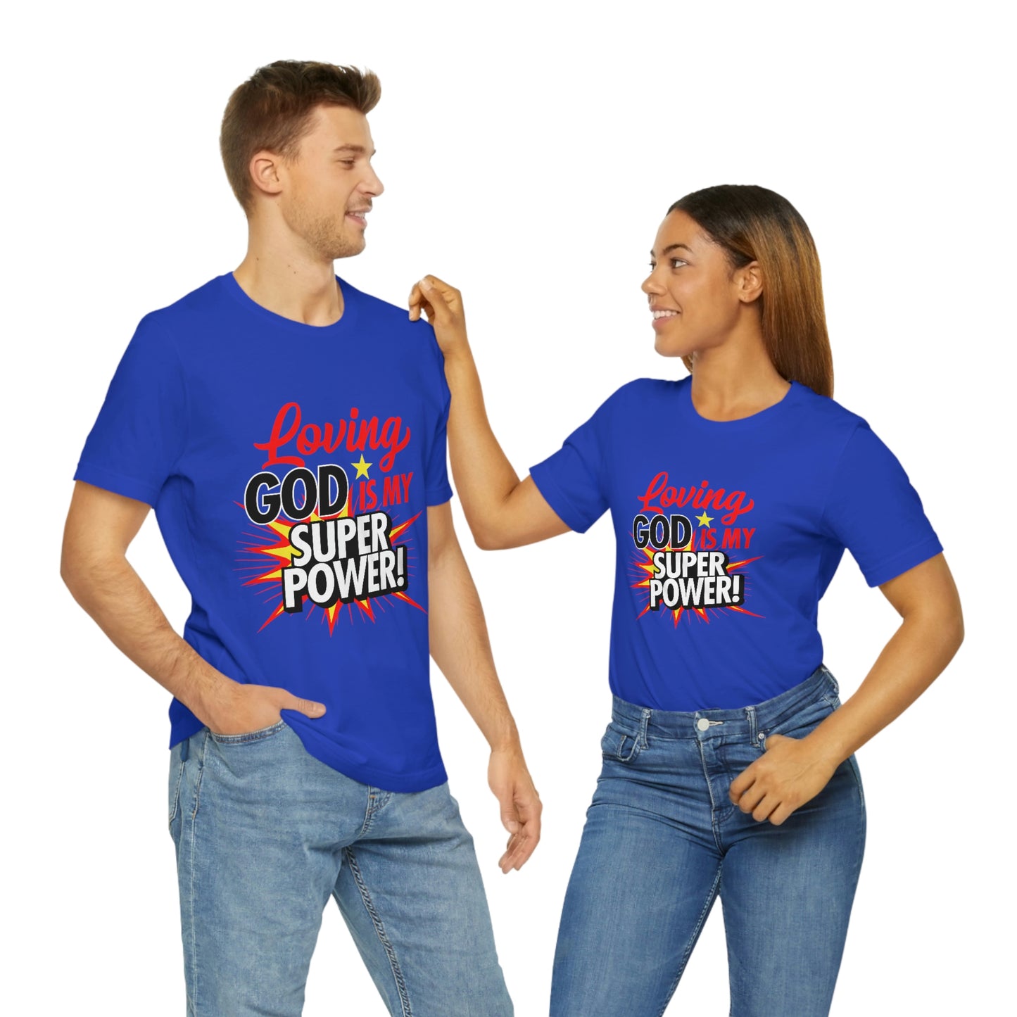 Loving God Adult Unisex Jersey Short Sleeve Tee