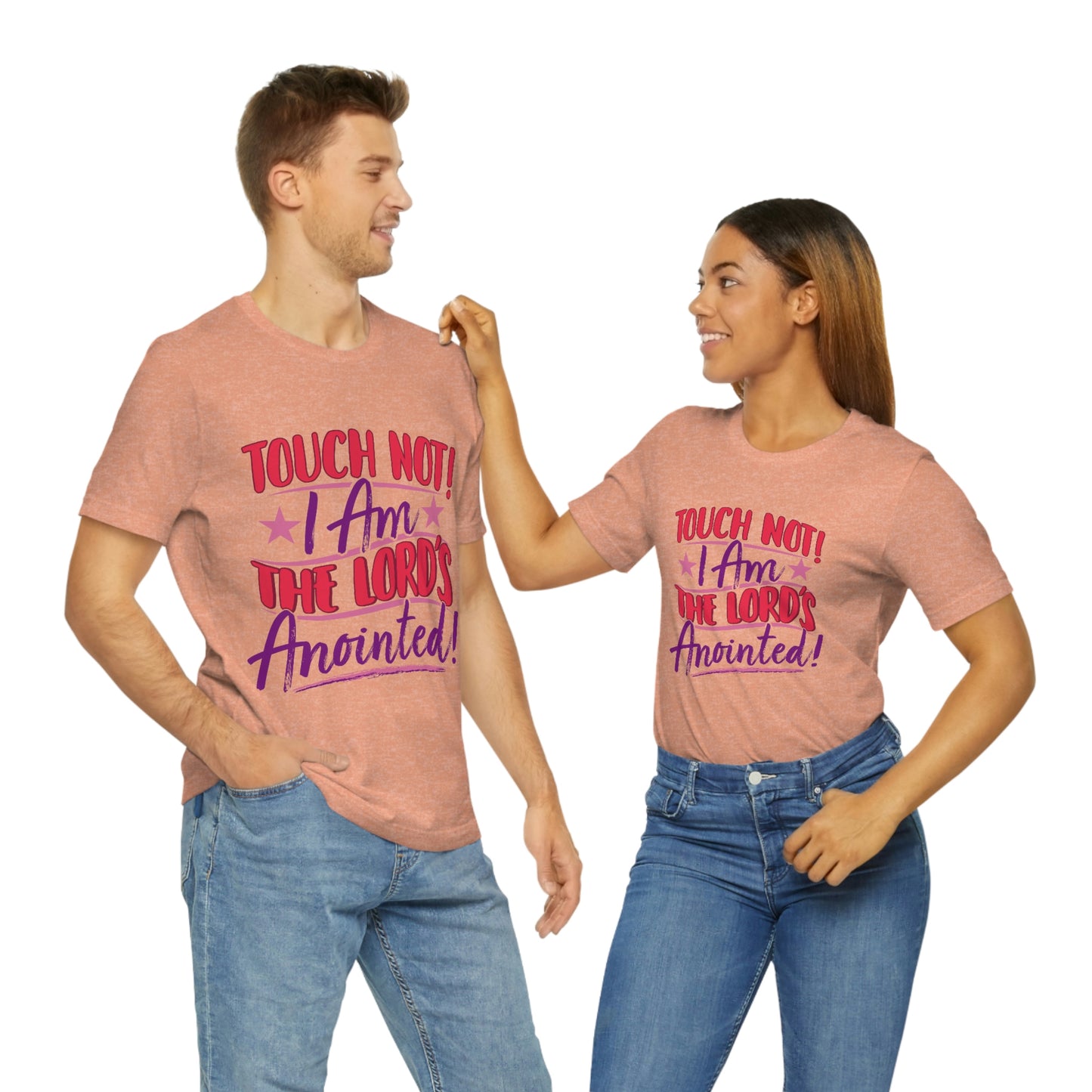 Touch Not! Adult Unisex Jersey Short Sleeve Tee