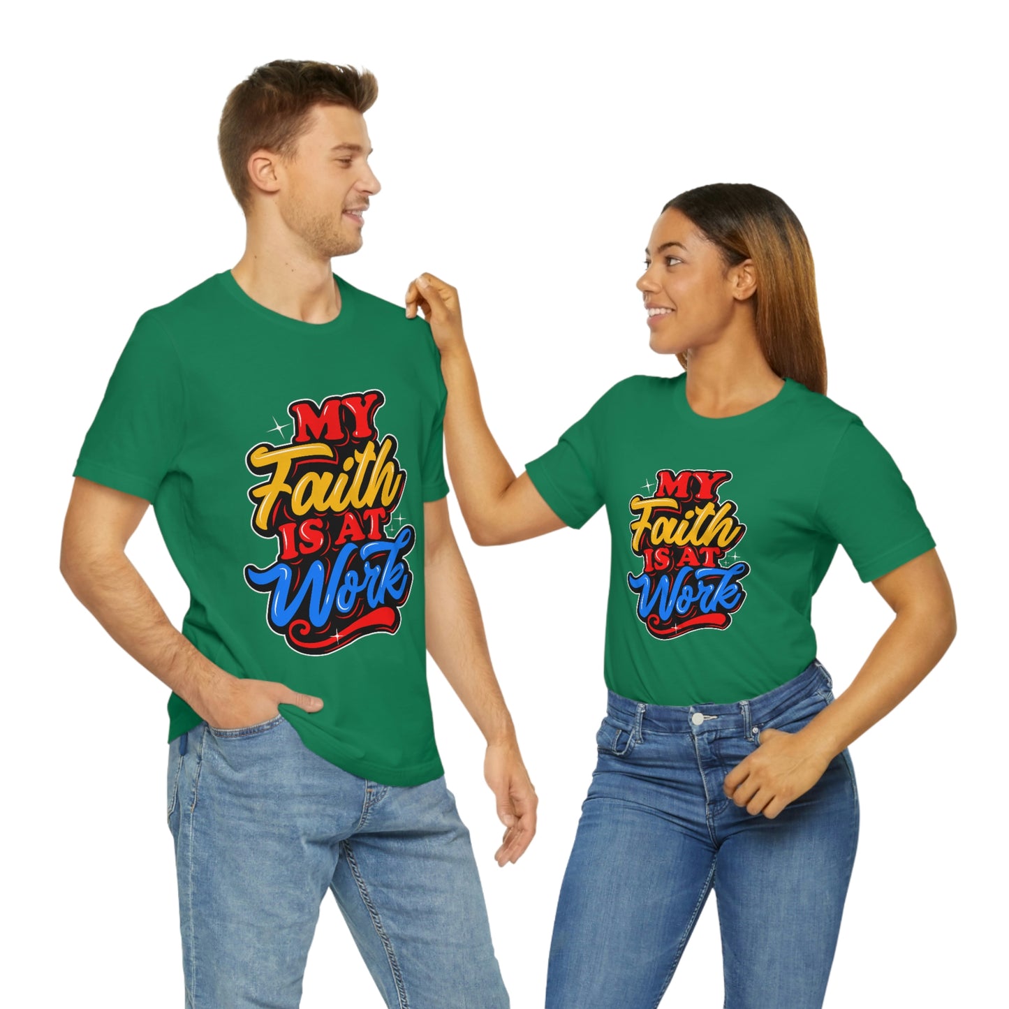 Faith at Work Adult Unisex Jersey Short Sleeve Tee