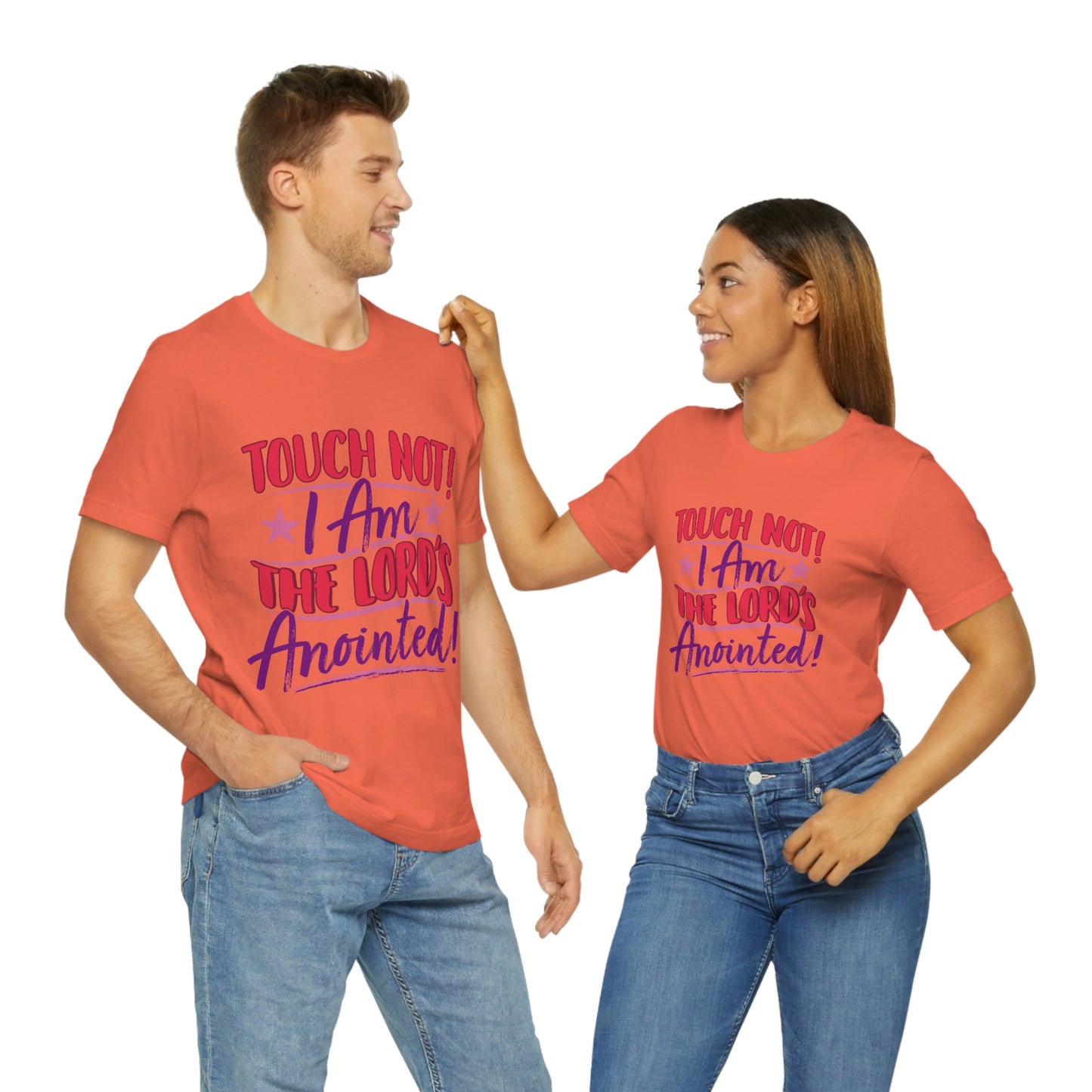 Touch Not! Adult Unisex Jersey Short Sleeve Tee