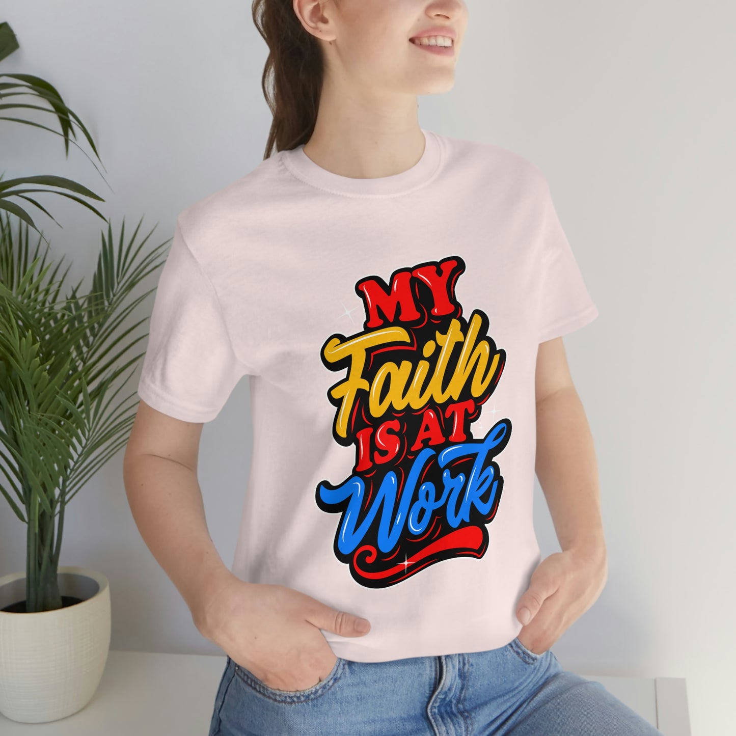 Faith at Work Adult Unisex Jersey Short Sleeve Tee