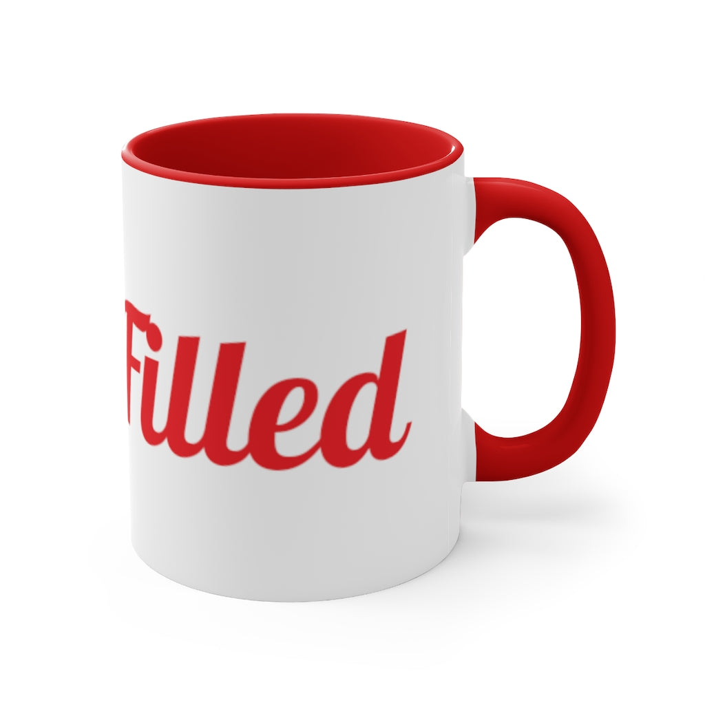 Faith Filled Accent Coffee Mug, 11oz - elmickwear