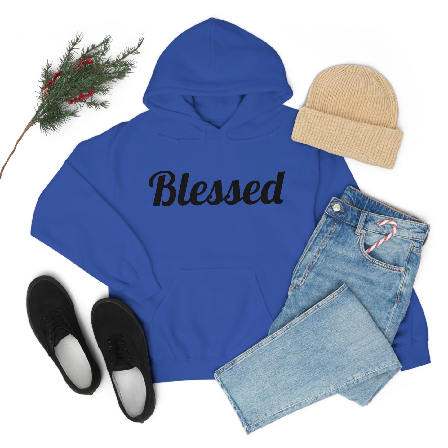 Back Lion of Judah Adult Hooded Sweatshirt