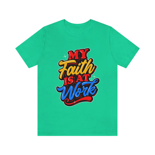 Faith at Work Adult Unisex Jersey Short Sleeve Tee