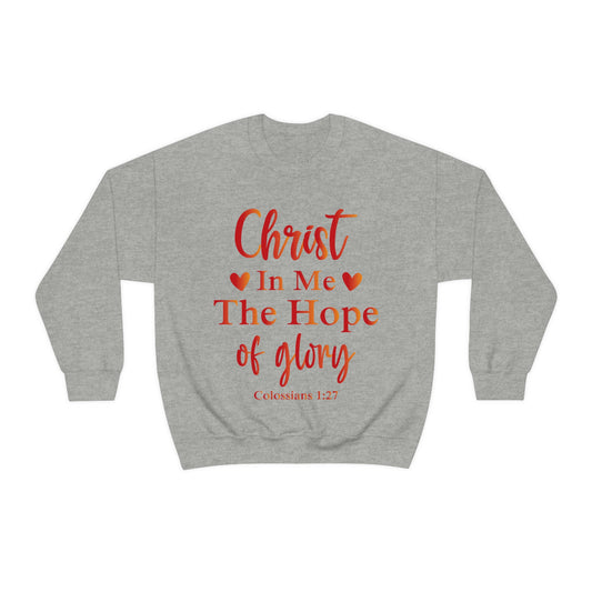 Christ In Me! Crewneck Sweatshirt (Unisex)