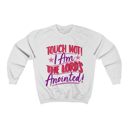 Touch Not! Adult Crewneck Sweatshirt - elmickwear